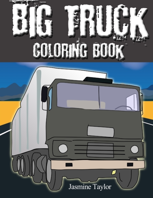Big Truck Coloring Book