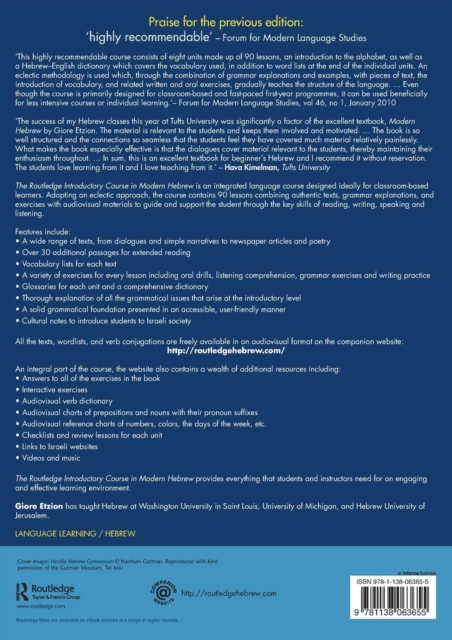 The Routledge Introductory Course in Modern Hebrew