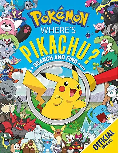 Where's Pikachu? A Search and Find Book : Official Pokemon