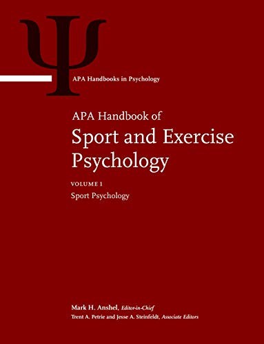 APA Handbook of Sport and Exercise Psychology