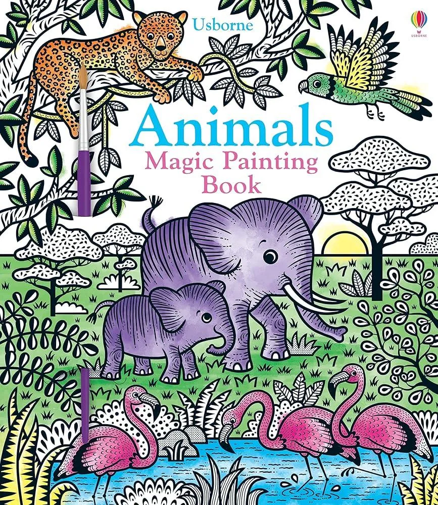 Animals Magic Painting Book