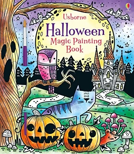 Halloween Magic Painting Book : A Halloween Book for Children