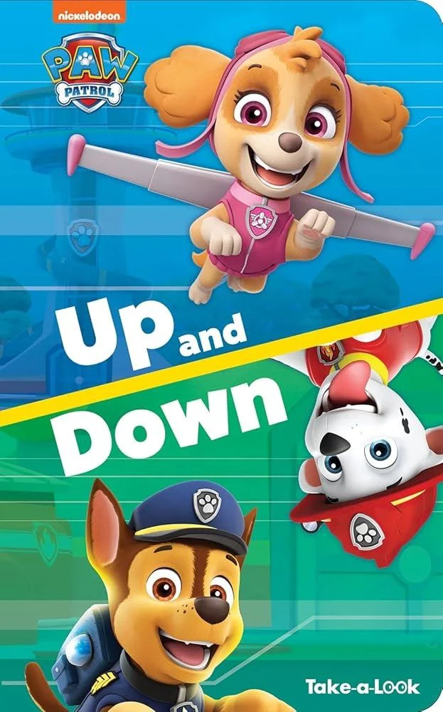 Paw Patrol Up & Down Take A Look Book OP