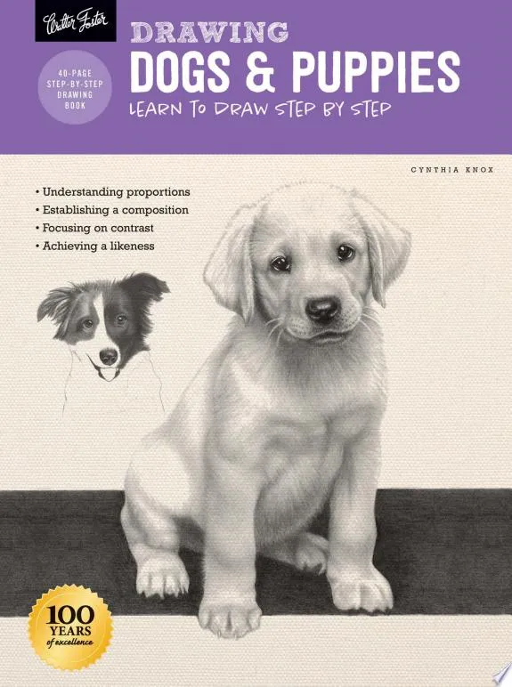 Drawing: Dogs & Puppies : Learn to draw step by step