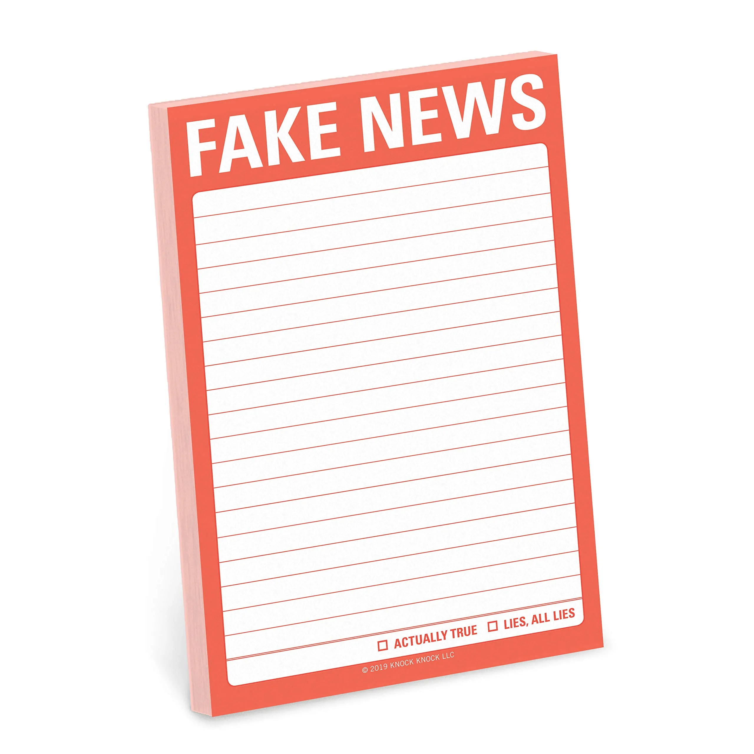 Knock Knock Fake News Great Big Sticky Notes