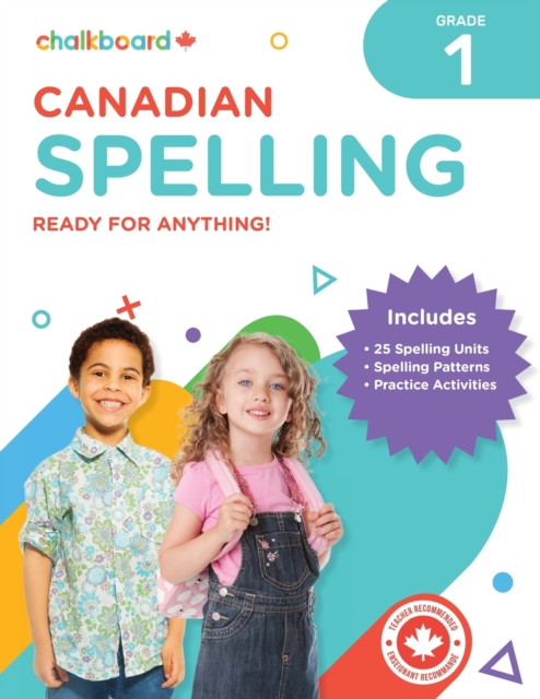 Canadian Spelling Grade 1 (Build Important Spelling Skills with This Essential Workbook! Children Will Practice Key Spelling Pa)