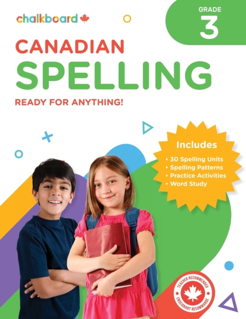 Canadian Spelling Grade 3 (Build Important Spelling Skills with This Essential Workbook! Children Will Practice Key Spelling Pa)