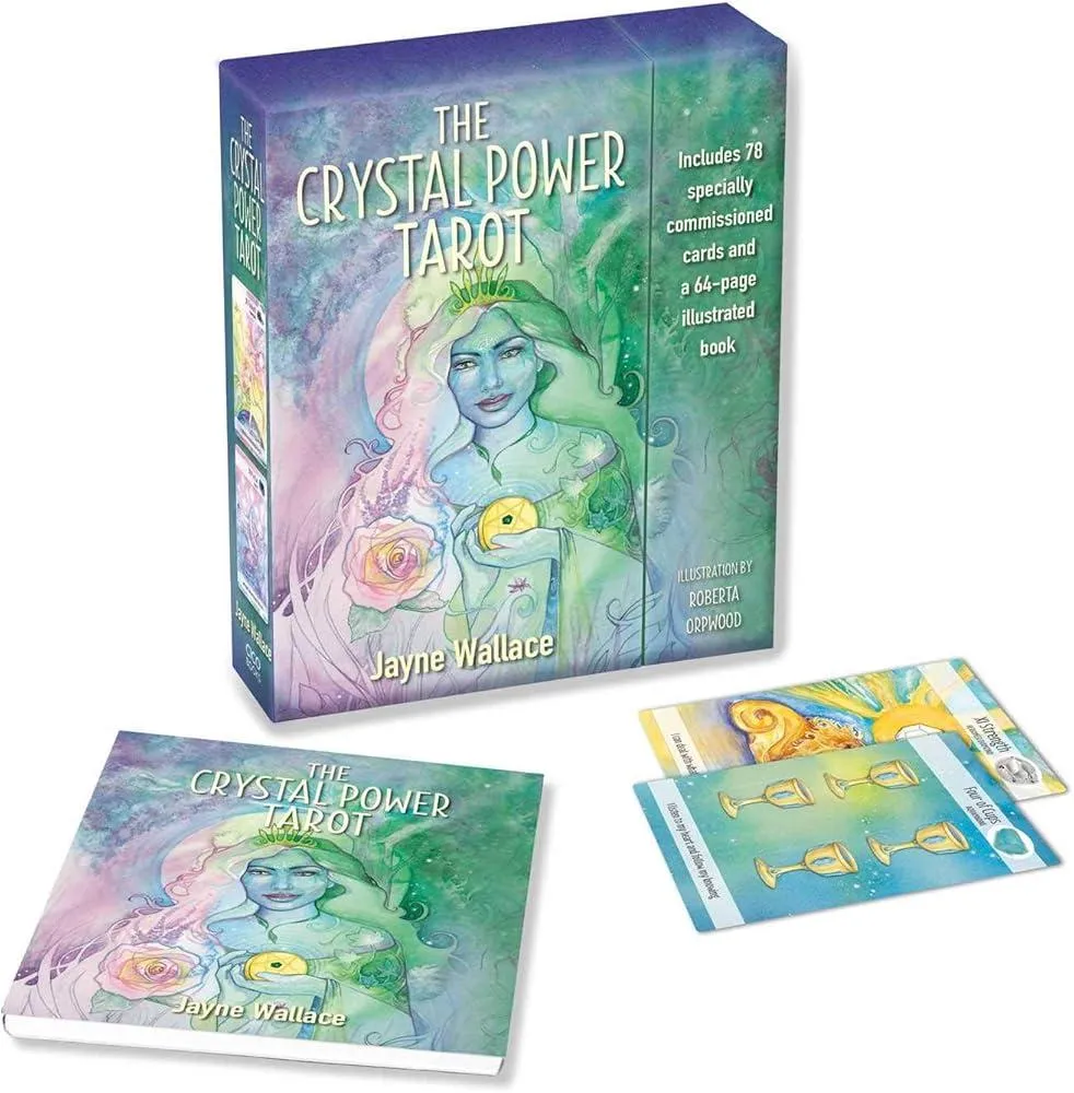 The Crystal Power Tarot : Includes a Full Deck of 78 Specially Commissioned Tarot Cards and a 64-Page Illustrated Book