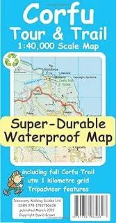 Corfu Tour & Trail Super-Durable Map