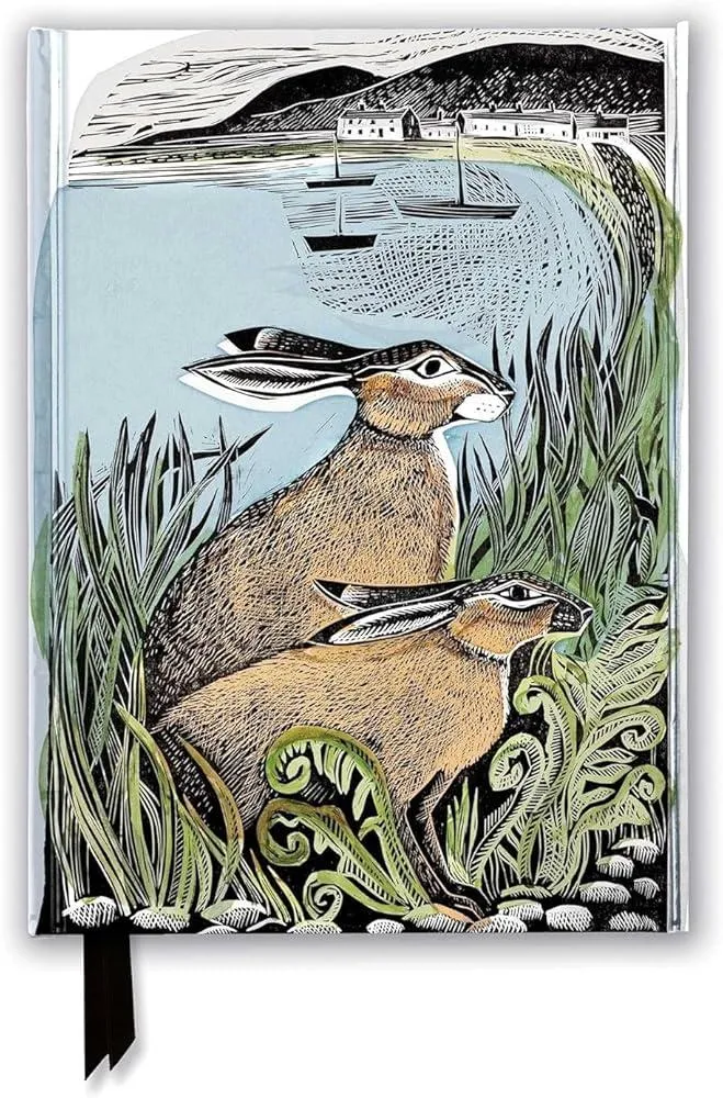 Angela Harding: Rathlin Hares (Foiled Journal)