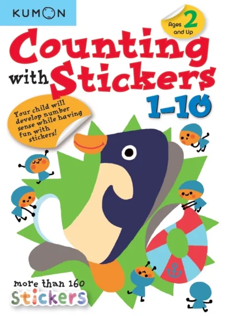 Kumon Counting With Stickers 1-10