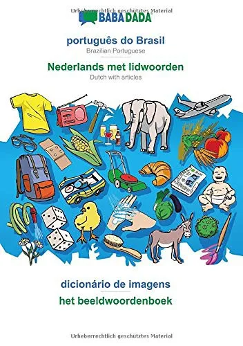 BABADADA, portugues do Brasil - Nederlands met lidwoorden, dicionario de imagens - het beeldwoordenboek