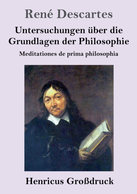 Untersuchungen uber die Grundlagen der Philosophie (Großdruck)