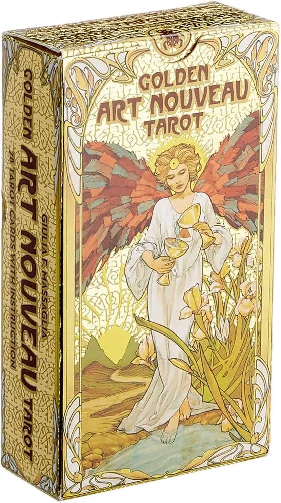 Golden Art Nouveau Tarot