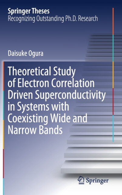 Theoretical Study of Electron Correlation Driven Superconductivity in Systems with Coexisting Wide and Narrow Bands (2019)