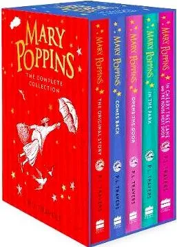 Mary Poppins – The Complete Collection Box Set : Mary Poppins, Mary Poppins Comes Back, Mary Poppins Opens the Door, Mary Poppins in the Park, Mary Poppins in Cherry Tree Lane / Mary Poppins and the H