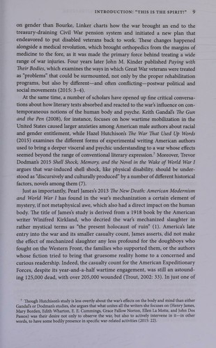 Great War Prostheses in American Literature and Culture