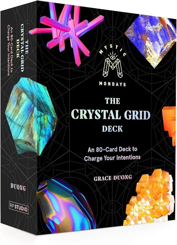 Mystic Mondays: The Crystal Grid Deck : An 80-Card Deck to Charge Your Intentions