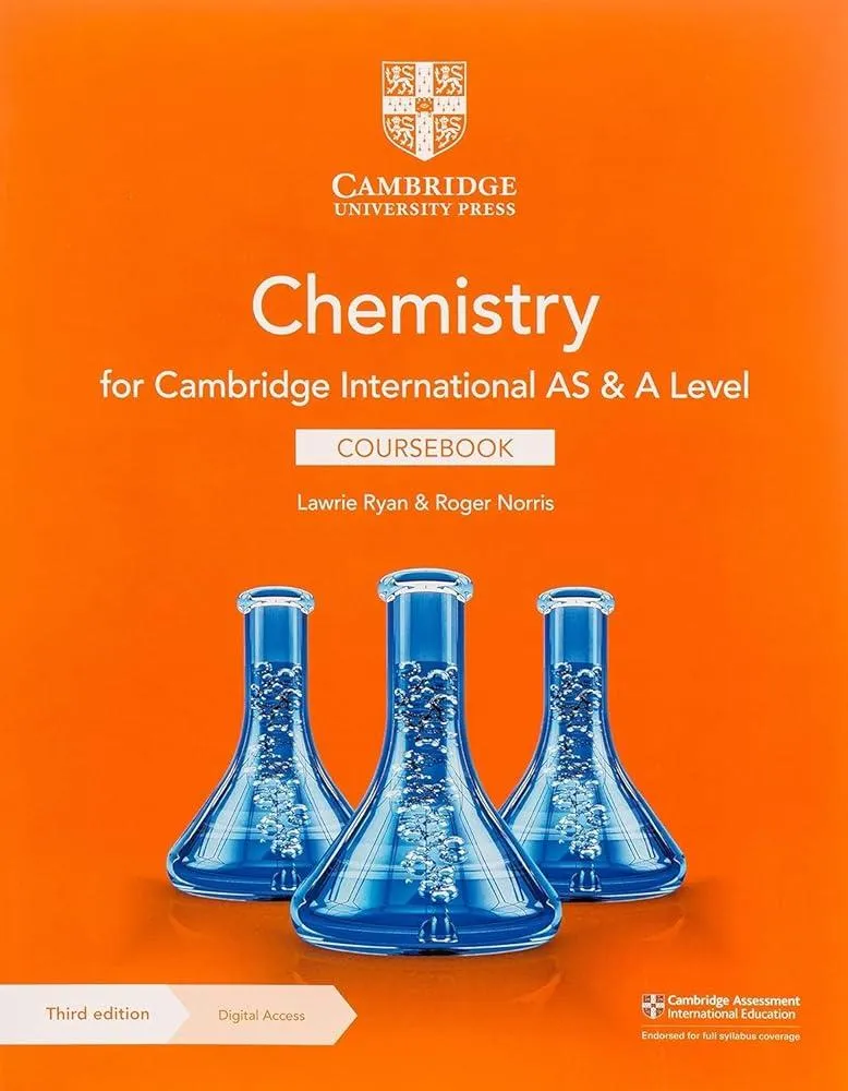 Cambridge International AS & A Level Chemistry Coursebook with Digital Access (2 Years)