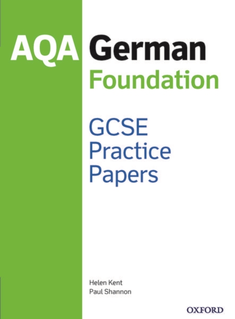 AQA GCSE German Foundation Practice Papers (2016 specification)
