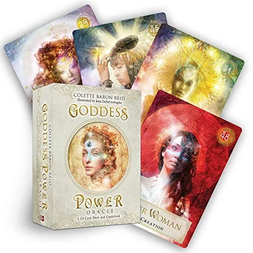 Goddess Power Oracle (Standard Edition) : A 52-Card Deck and Guidebook — Goddess Love Oracle Cards for Healing, Inspiration and Divination