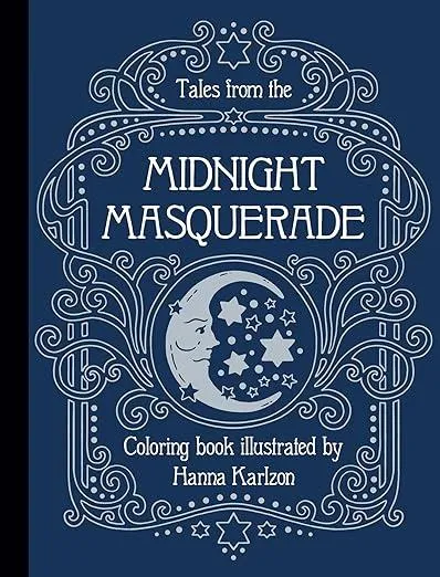 Tales from the Midnight Masquerade Coloring Book