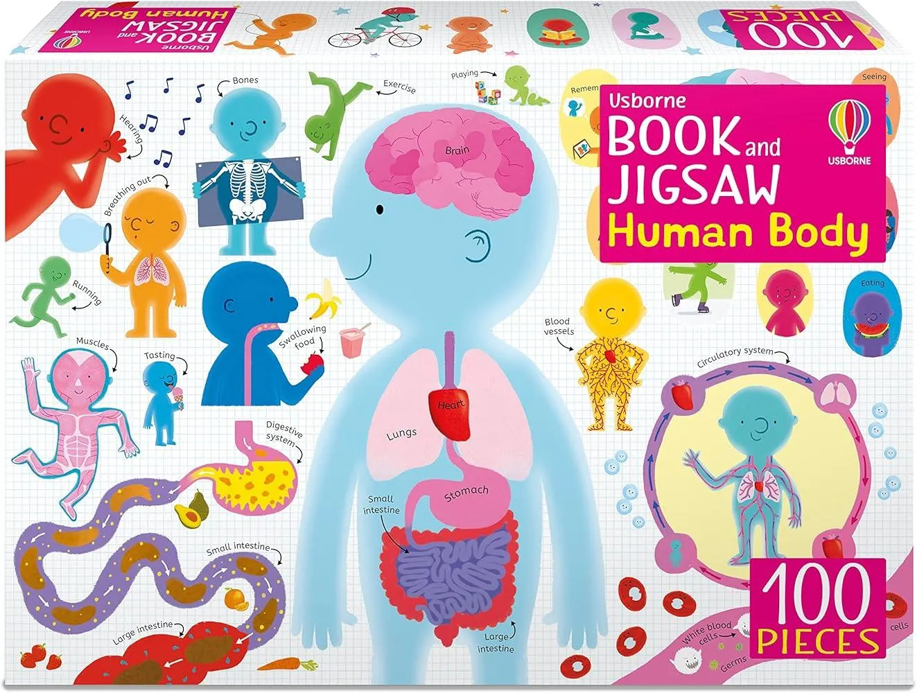 Usborne Book and Jigsaw Human Body