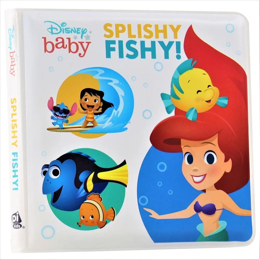 Disney Baby: Splishy Fishy! Bath Book