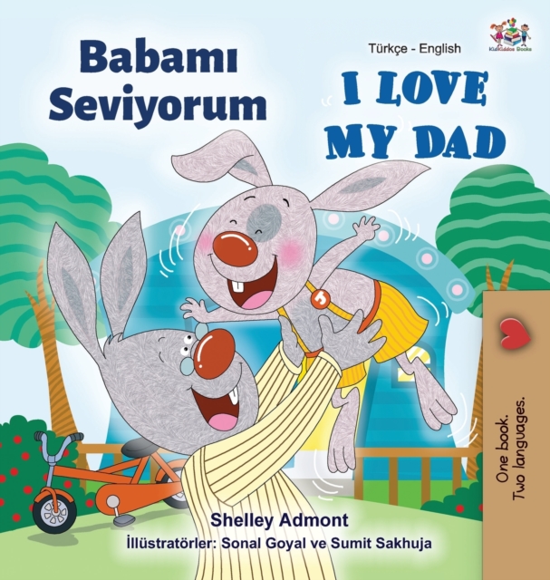 I Love My Dad (Turkish English Bilingual Book)