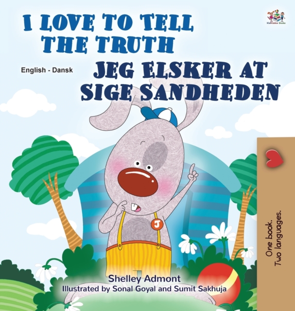 I Love to Tell the Truth (English Danish Bilingual Book for Kids)