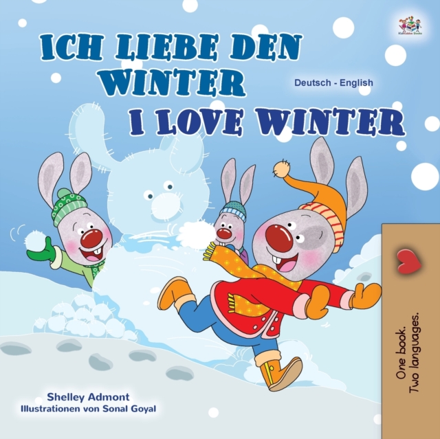 I Love Winter (German English Bilingual Book for Kids)