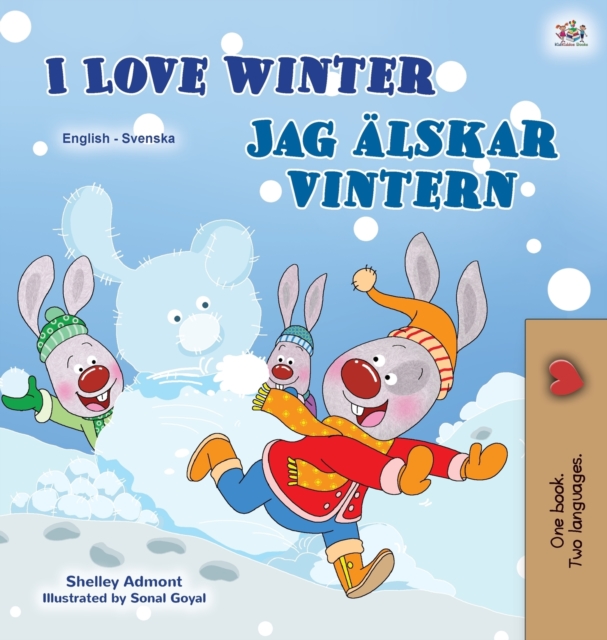 I Love Winter (English Swedish Bilingual Children's Book)
