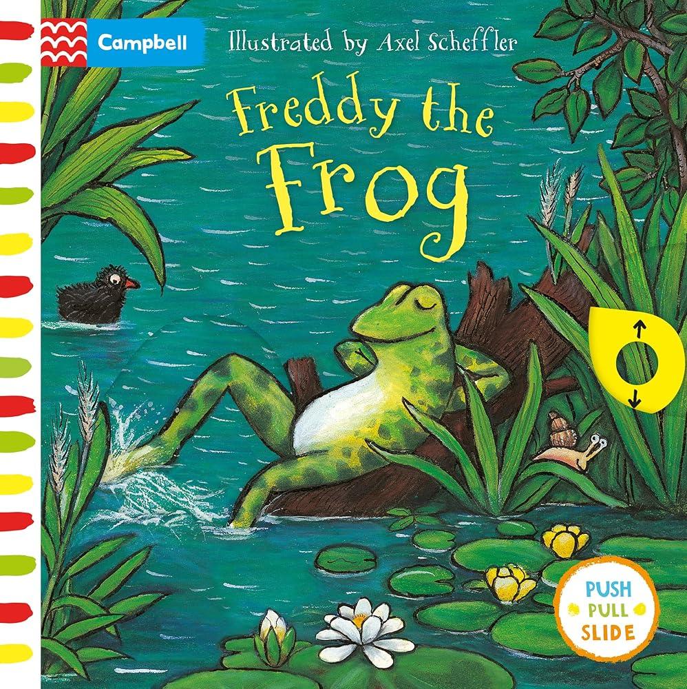 Freddy the Frog : A Push, Pull, Slide Book