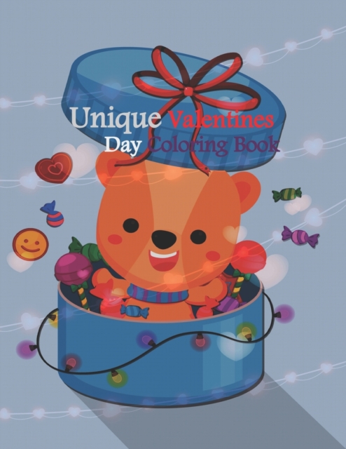 Unique Valentines Day Coloring Book