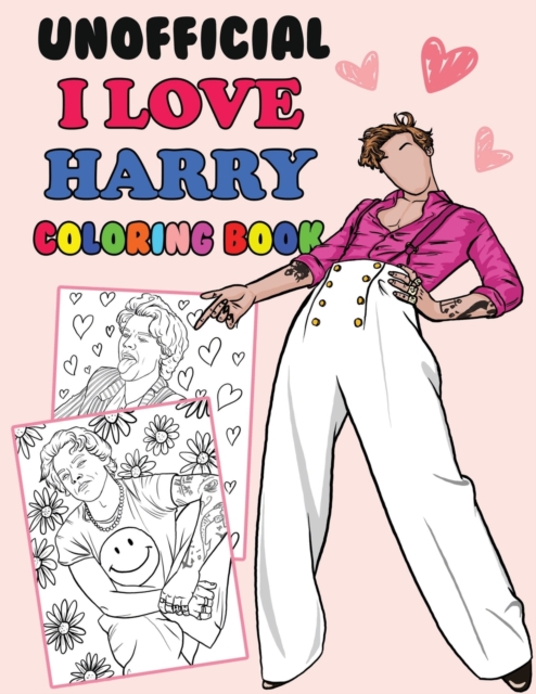 Unofficial I Love Harry Coloring Book