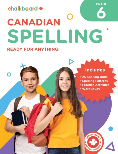 Canadian Spelling Grade 6 (Build Important Spelling Skills with This Essential Workbook! Children Will Practice Key Spelling Pa)