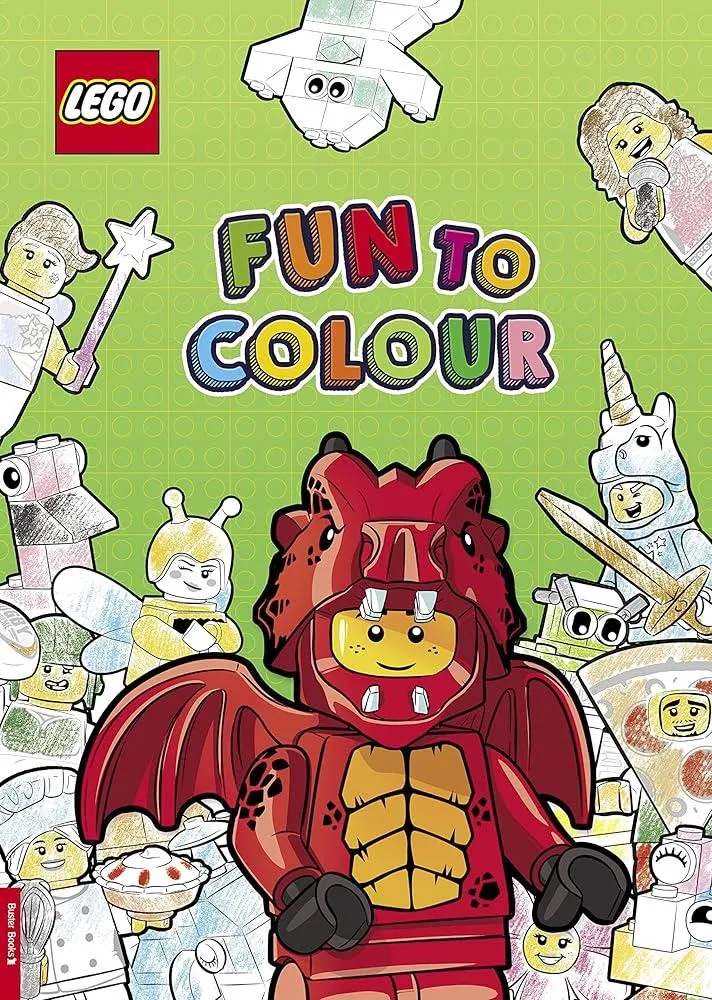 LEGO® Books: Fun to Colour