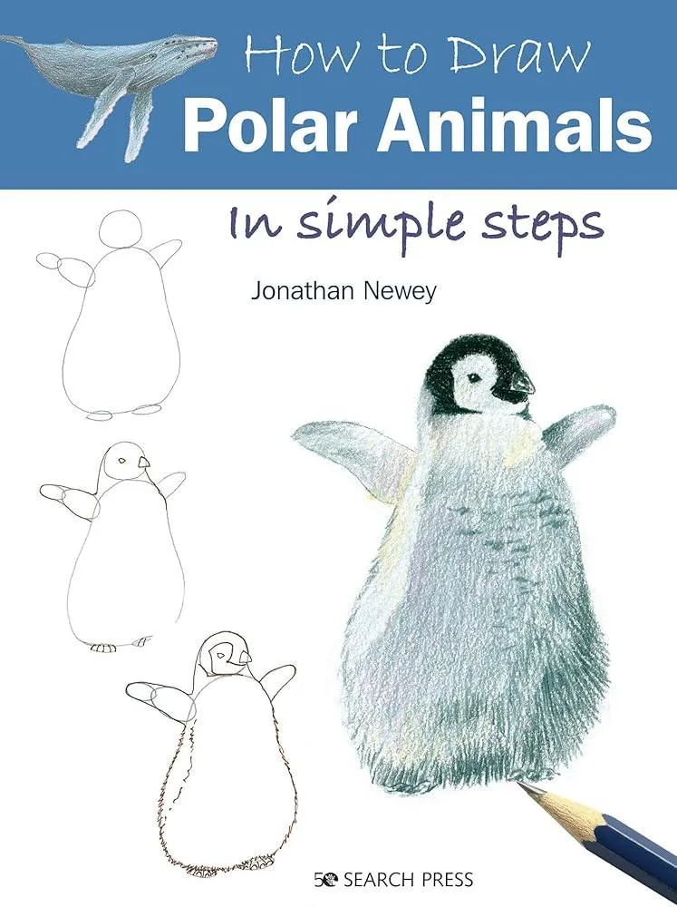 How to Draw: Polar Animals : In Simple Steps