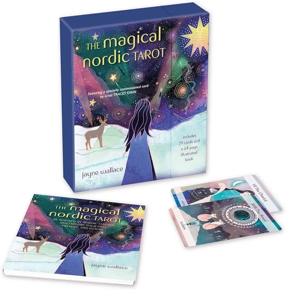 The Magical Nordic Tarot : Includes a Full Deck of 79 Cards and a 64-Page Illustrated Book