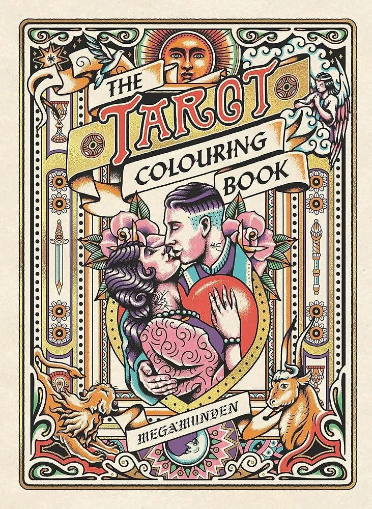 Tarot Colouring Book : A Personal Growth Colouring Journey