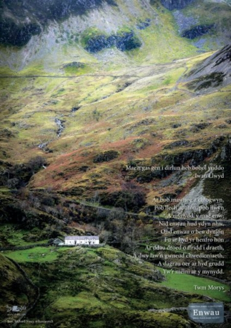 Poster Nant Ffrancon, Poster Cymdeithas Enwau Lleoedd Cymru