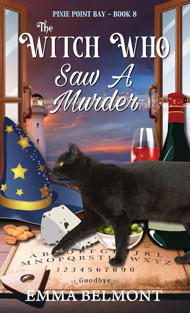 The Witch Who Saw A Murder (Pixie Point Bay Book 8) : A Cozy Witch Mystery : 8