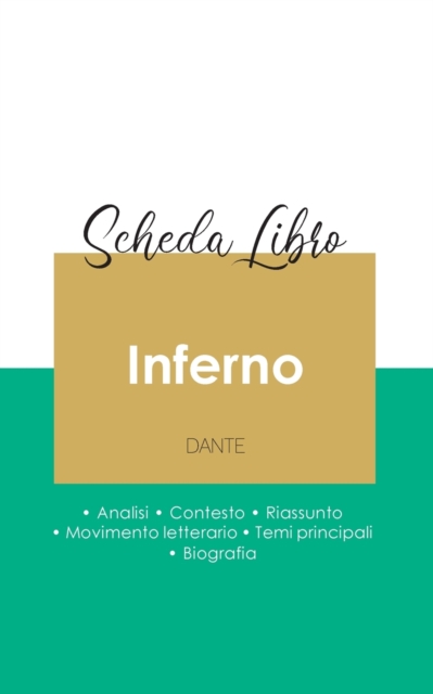 Scheda libro Inferno nella Divina commedia di Dante (analisi letteraria di riferimento e riassunto completo)