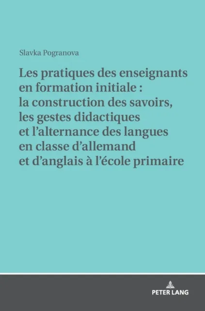 Les Pratiques Des Enseignants En Formation Initiale