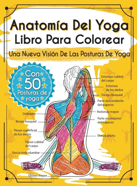 Anatomia Del Yoga Libro Para Colorear