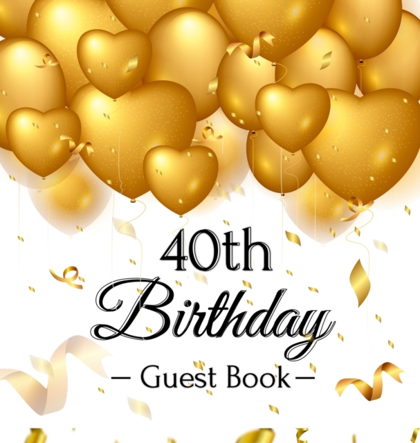 40th Birthday Guest Book