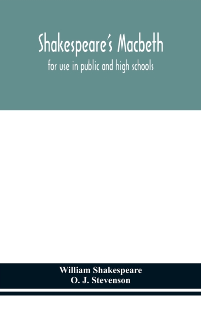 Shakespeare'S Macbeth