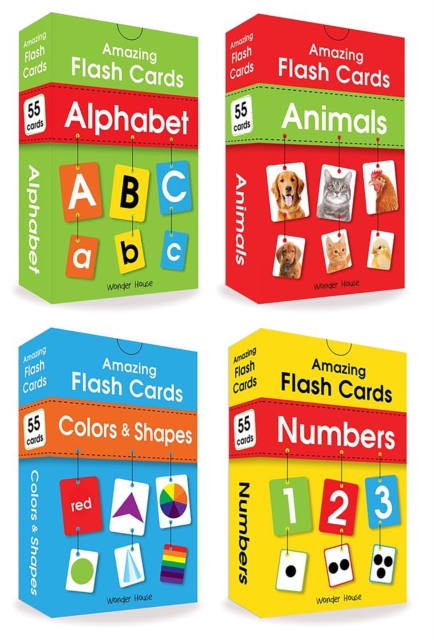 Amazing Flash Cards Set of 4 Boxes