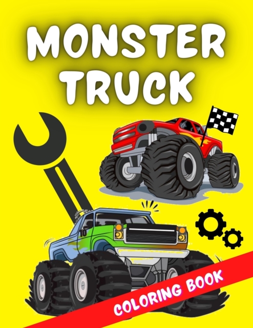 Monster Truck Coloring Book
