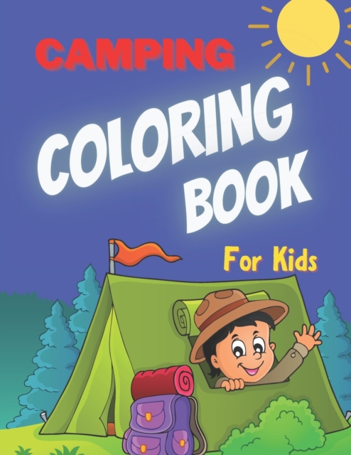Camping Coloring Book for Kids